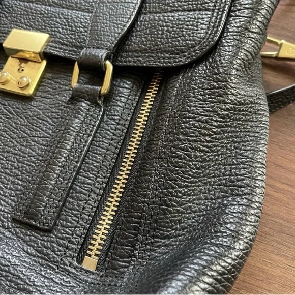 3.1 Phillip Lim Pashli Embossed Leather Crossbody Satchel - Picture 5 of 16